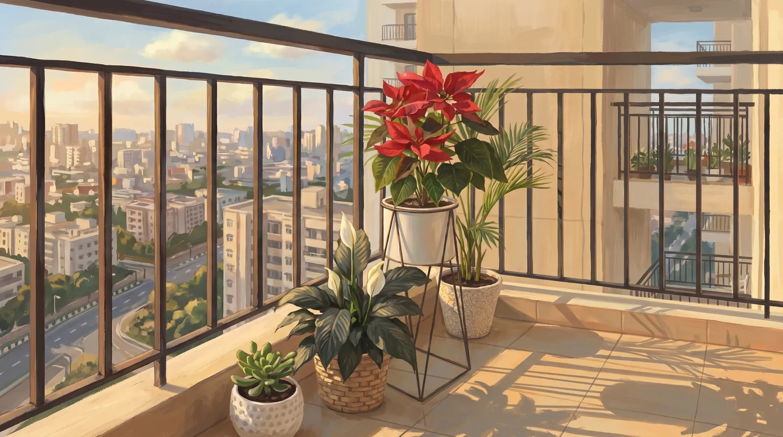 our little garden in the sky