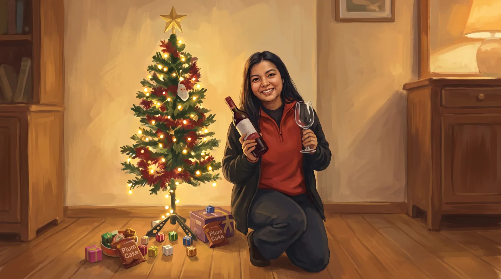 Dec 25 · our first Christmas tree